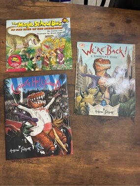 Set of Three Children's Dinosaur Books